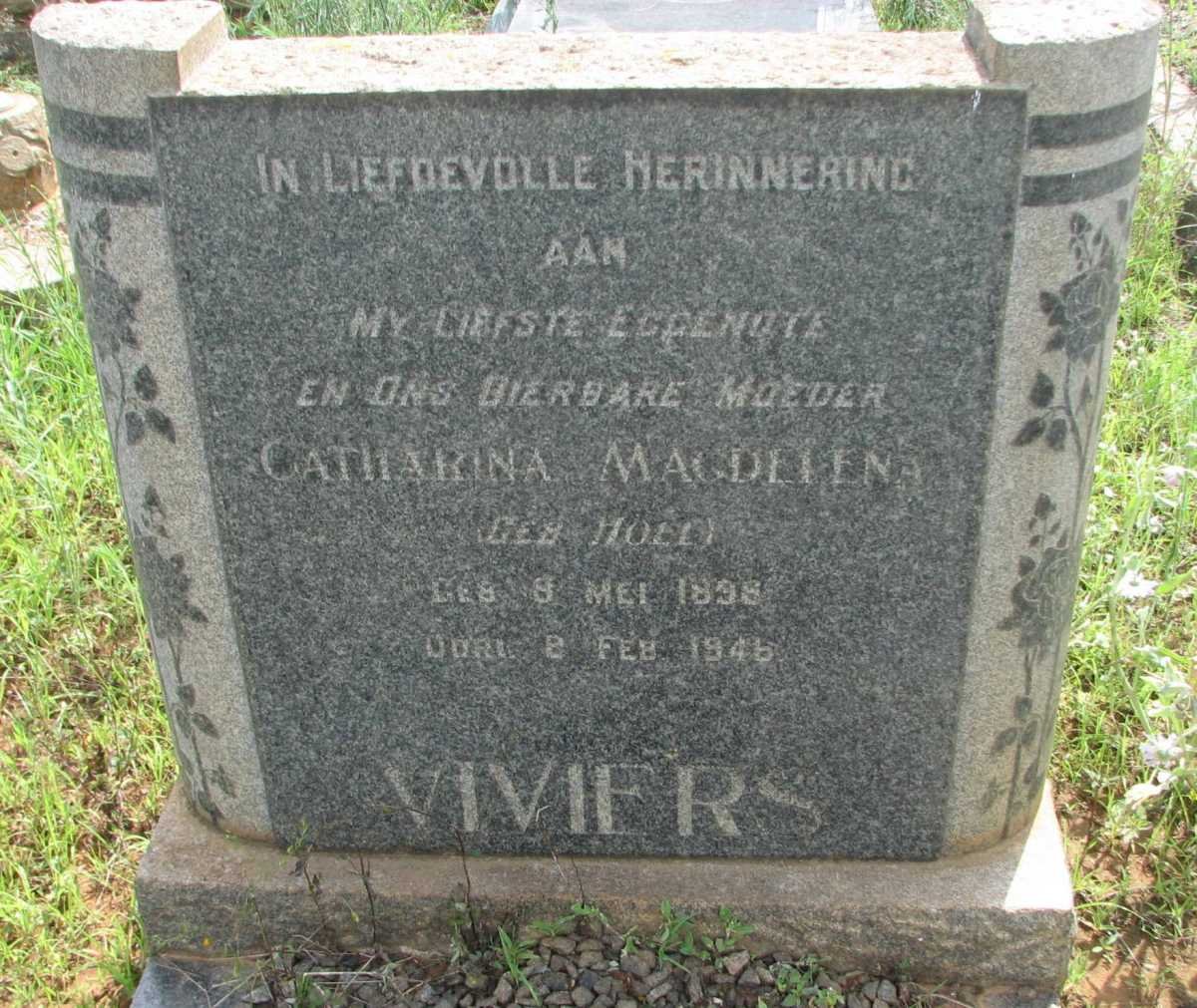 VIVIERS Catharina Magdelena nee NOEL 1898-1946