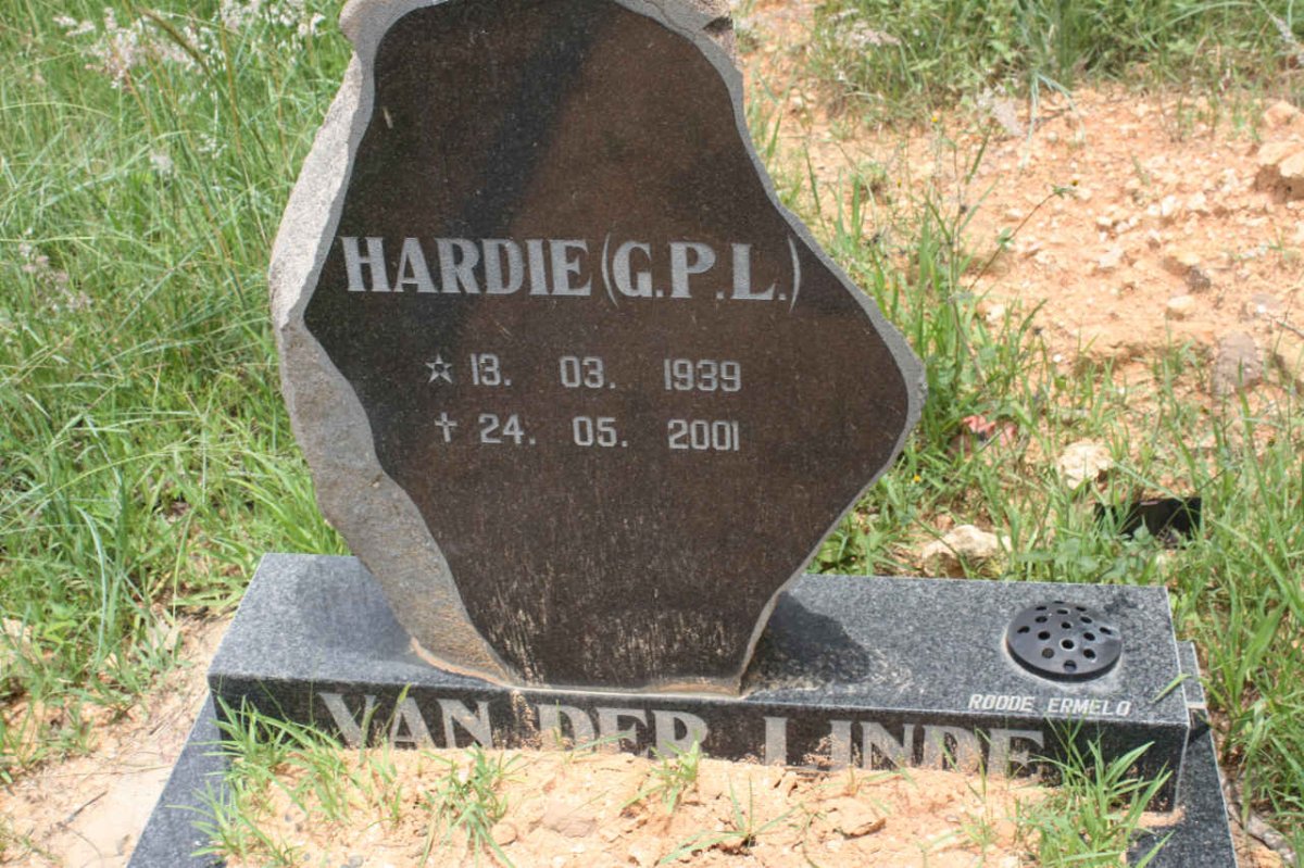 LINDE G.P.L., van der 1939-2001