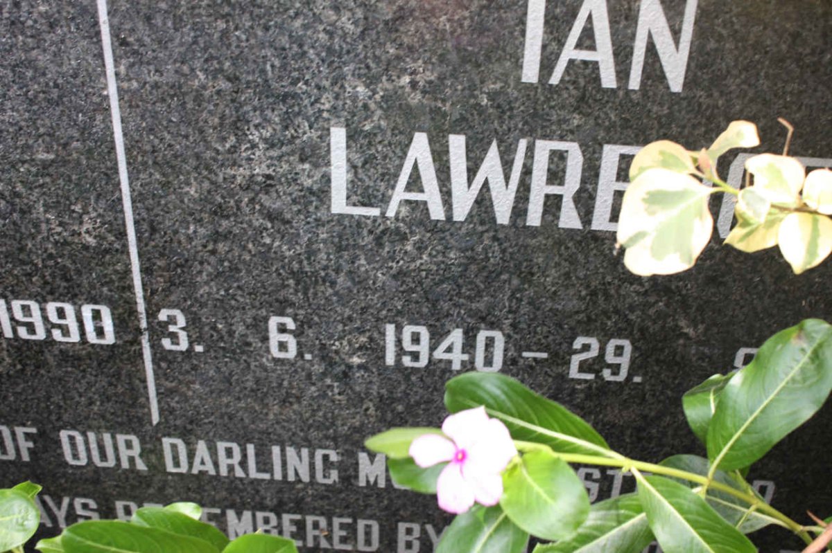 RIDLAND Ian Lawrence 1940-1990