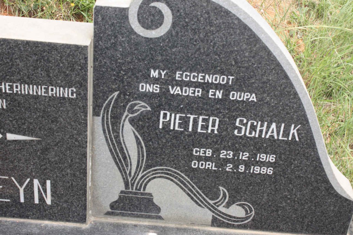 STEYN Pieter Schalk 1916-1986
