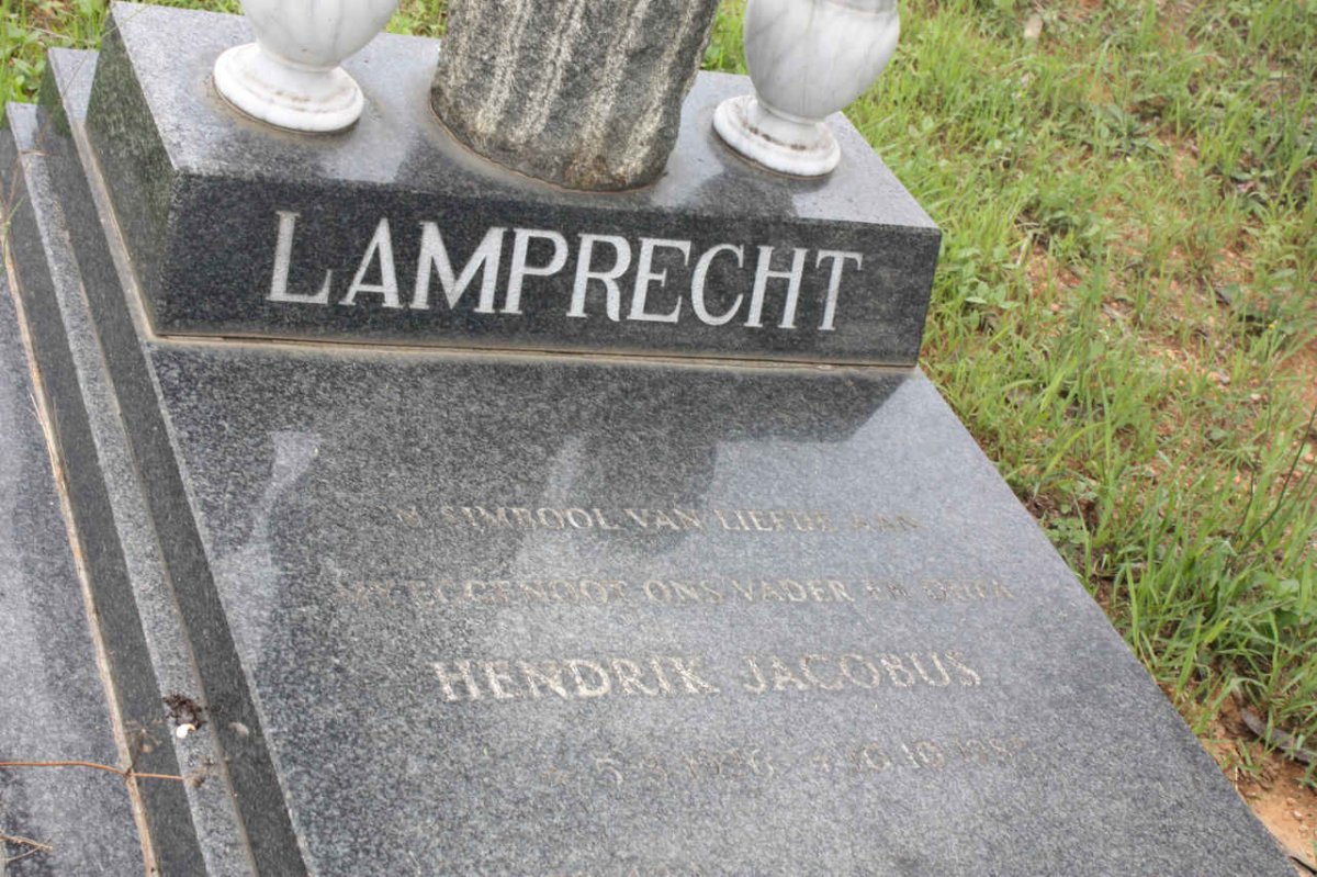 LAMPRECHT Hendrik Jacobus 1926-1985