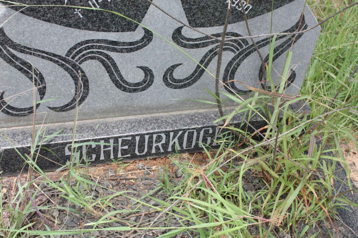 SCHEURKOGEL Stefanus Johannes 1916-1987 &amp; Engela Johanna Gertruida 1917-1990