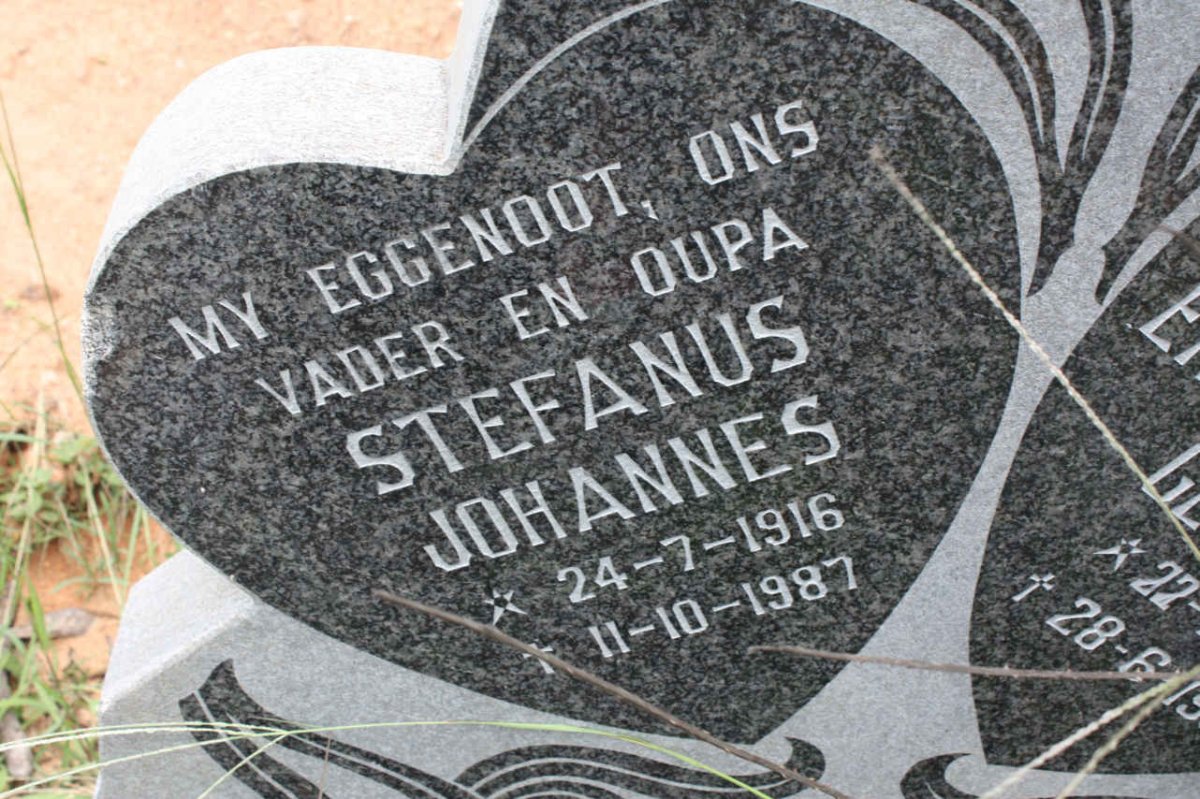 SCHEURKOGEL Stefanus Johannes 1916-1987