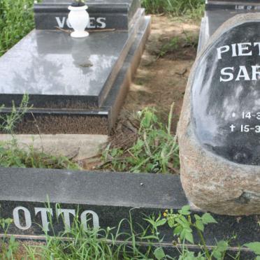 OTTO Pieter Sarel 1930-2002