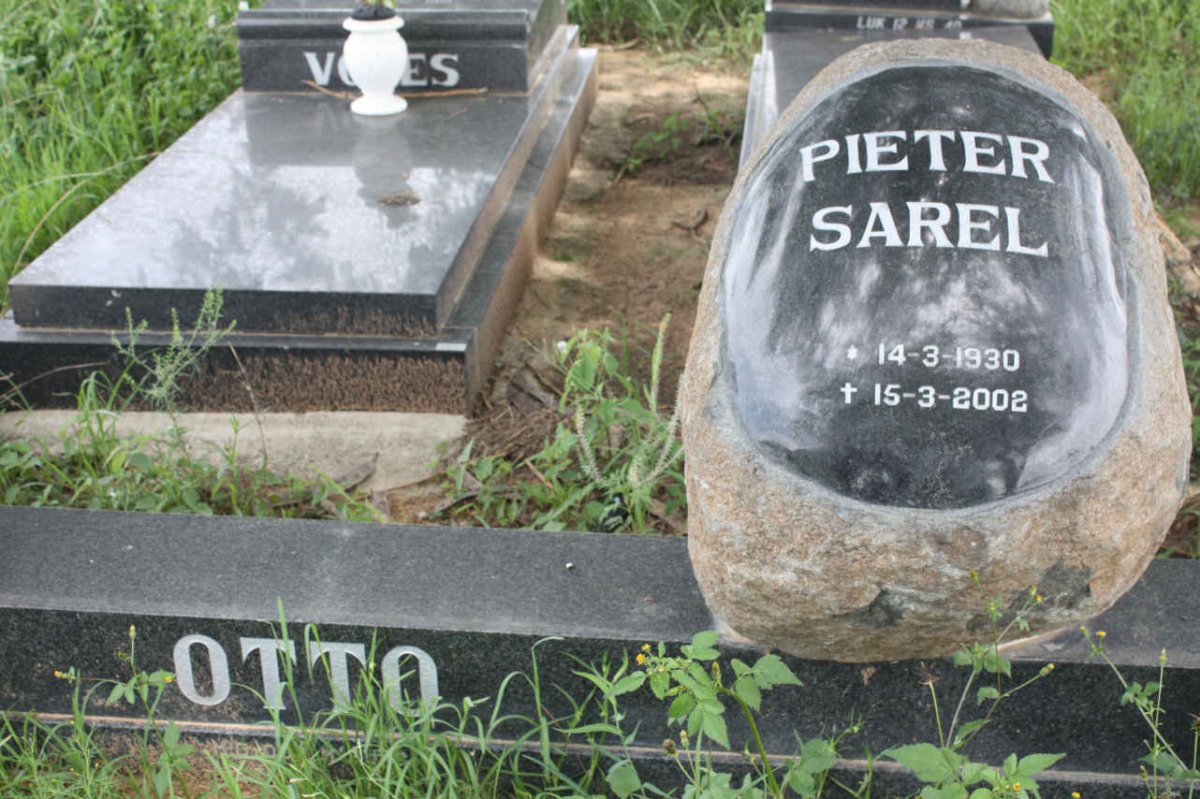 OTTO Pieter Sarel 1930-2002