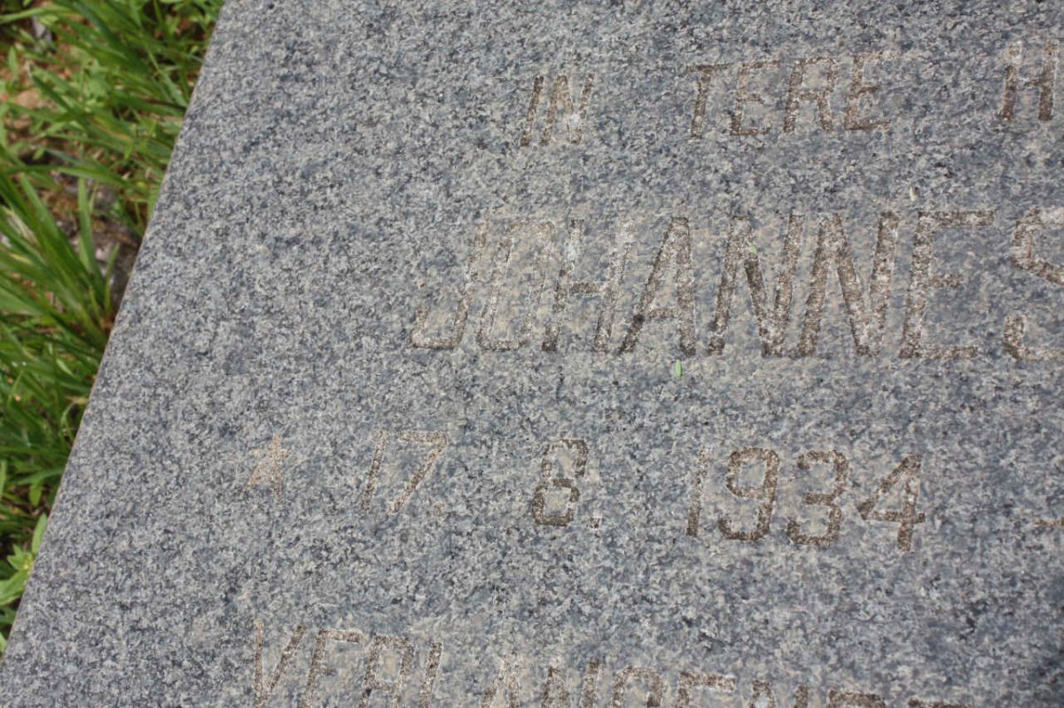 SWART Johannes Nicolaas 1934-1985