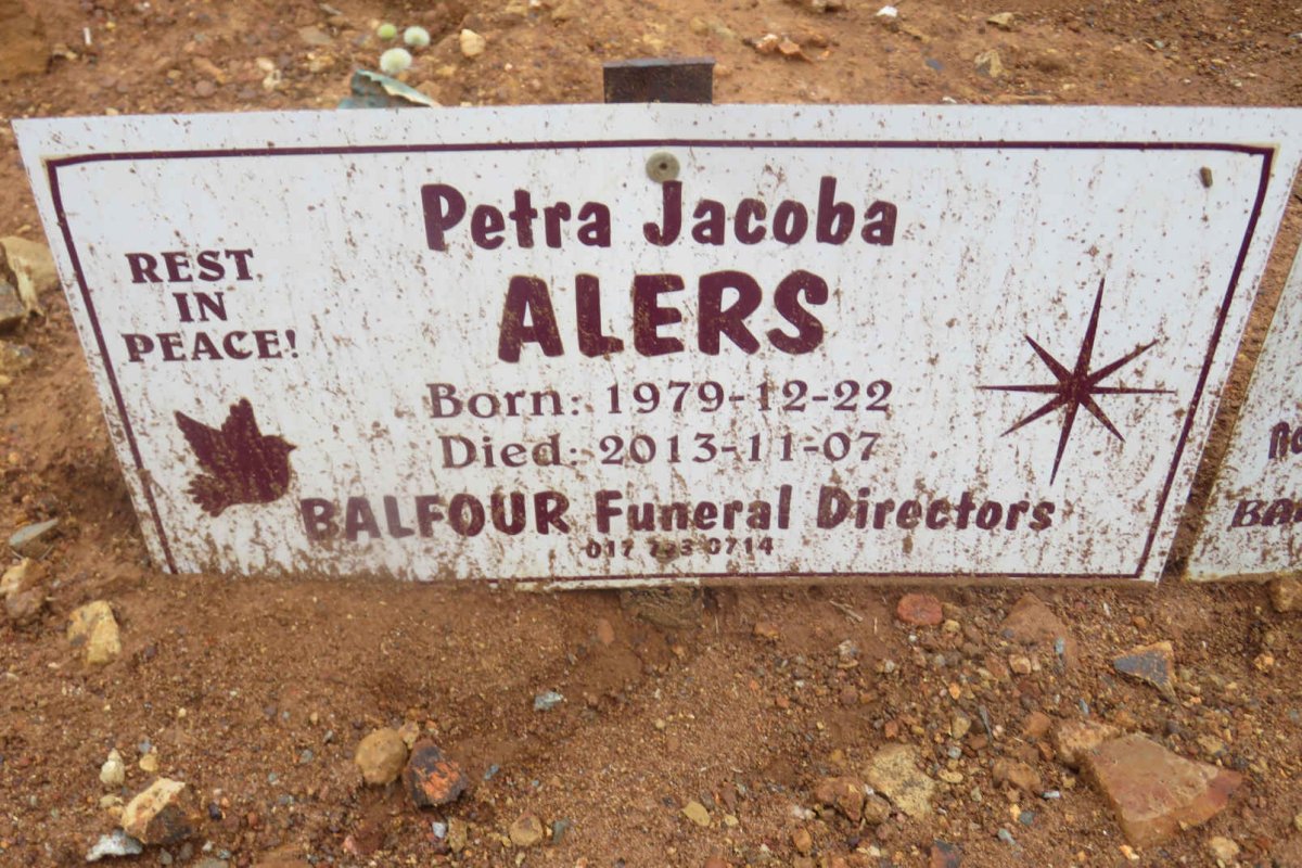 ALERS Petra Jacoba 1979-2013