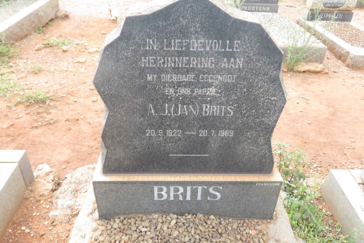 BRITS A.J. 1922-1969