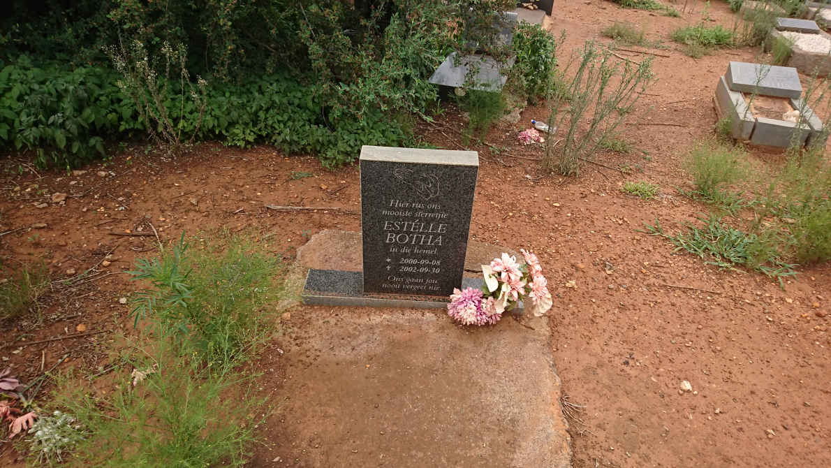 BOTHA Estelle 2000-2002