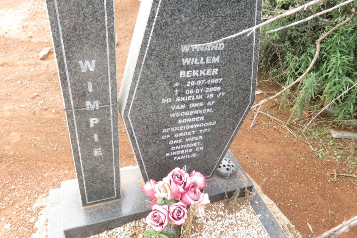 BEKKER Wynand Willem 1967-2006