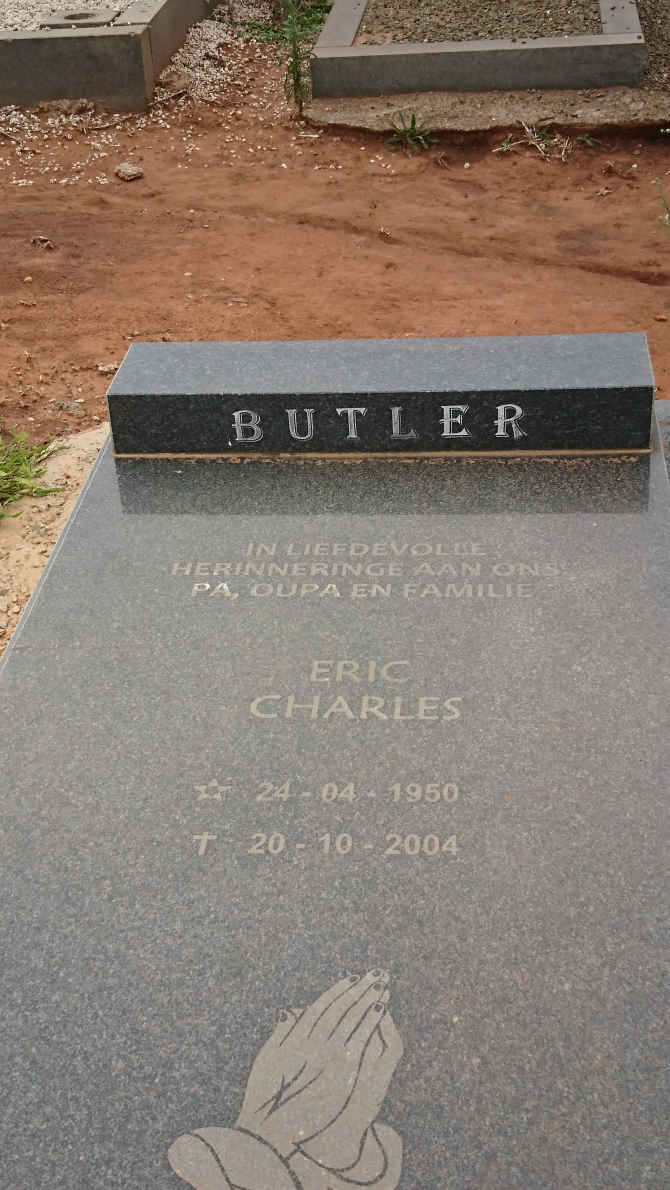 BUTLER Eric Charles 1950-2004