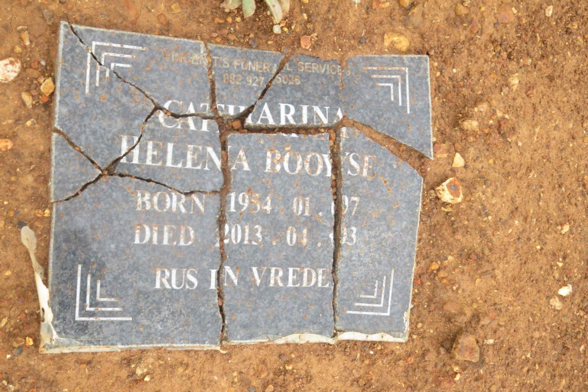 BOOYSE Catharina Helena 1954-2013