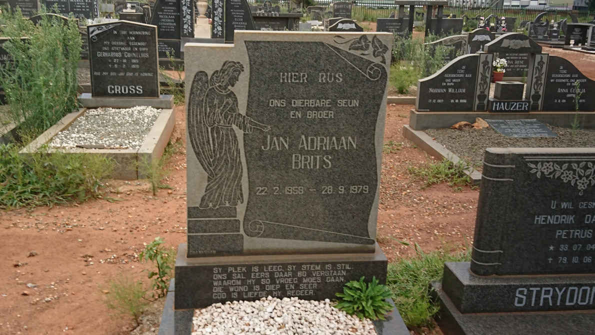 BRITS Jan Adriaan 1958-1979