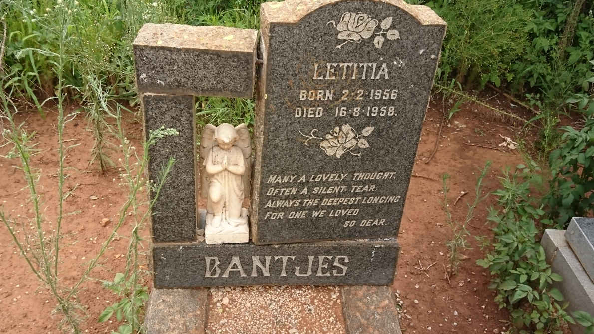 BANTJES Letitia 1956-1958
