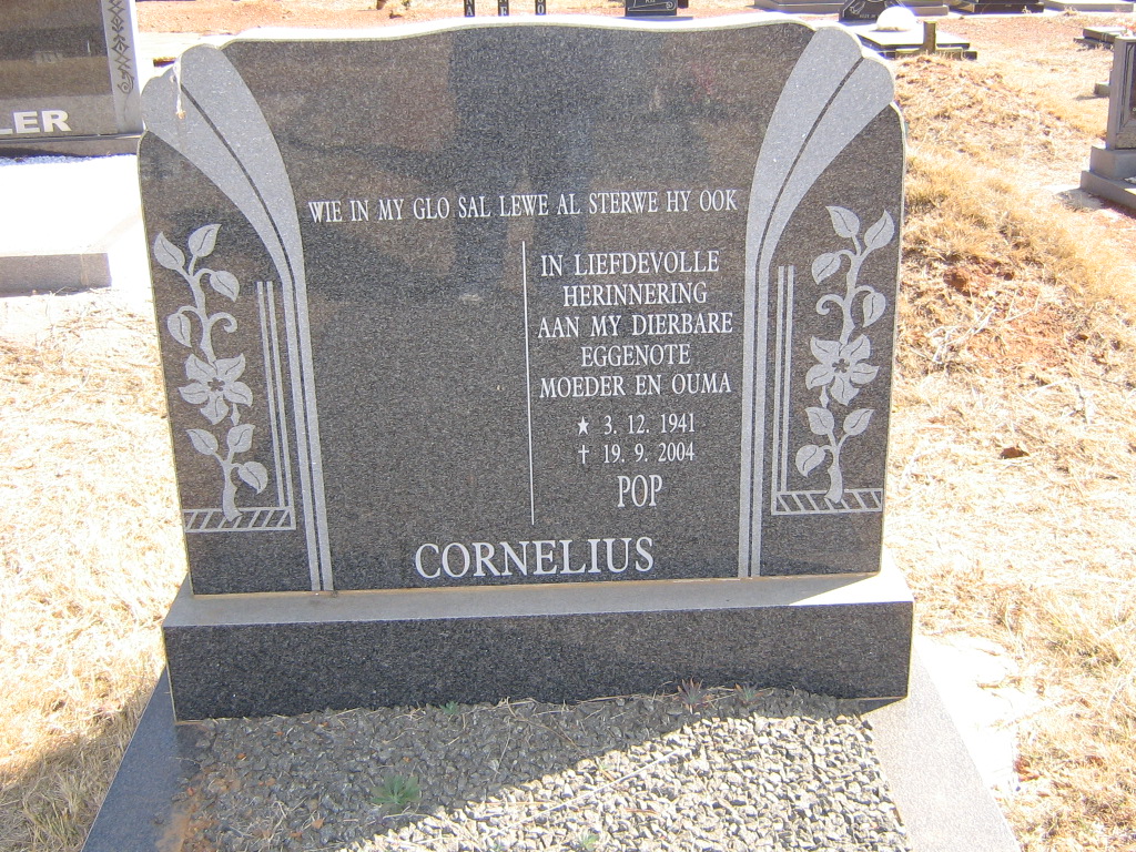 CORNELIUS Pop 1941-2004
