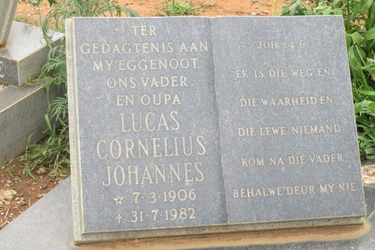 COETZER Lucas Cornelius Johannes 1906-1982 & Johanna Alida 1911-1983 _2