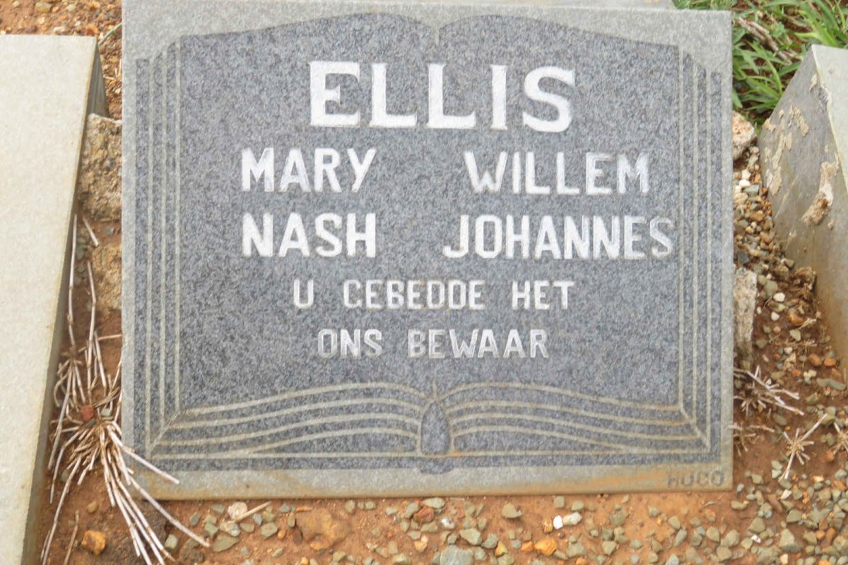 ELLIS Willem Johannes &amp; Mary Nash