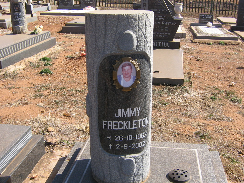 FRECKLETON Jimmy 1962-2002
