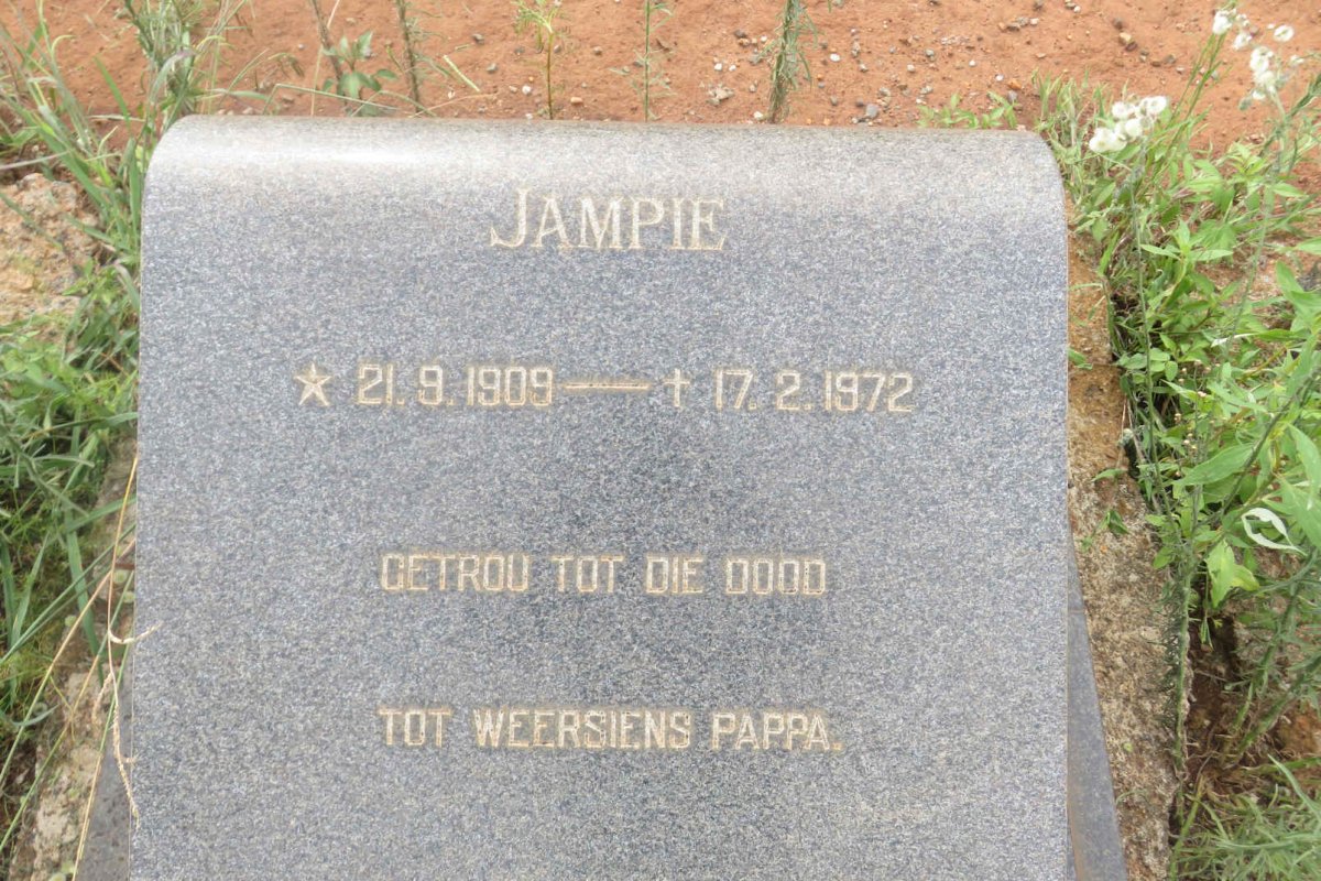 GRAAN Jampie, van 1909-1972
