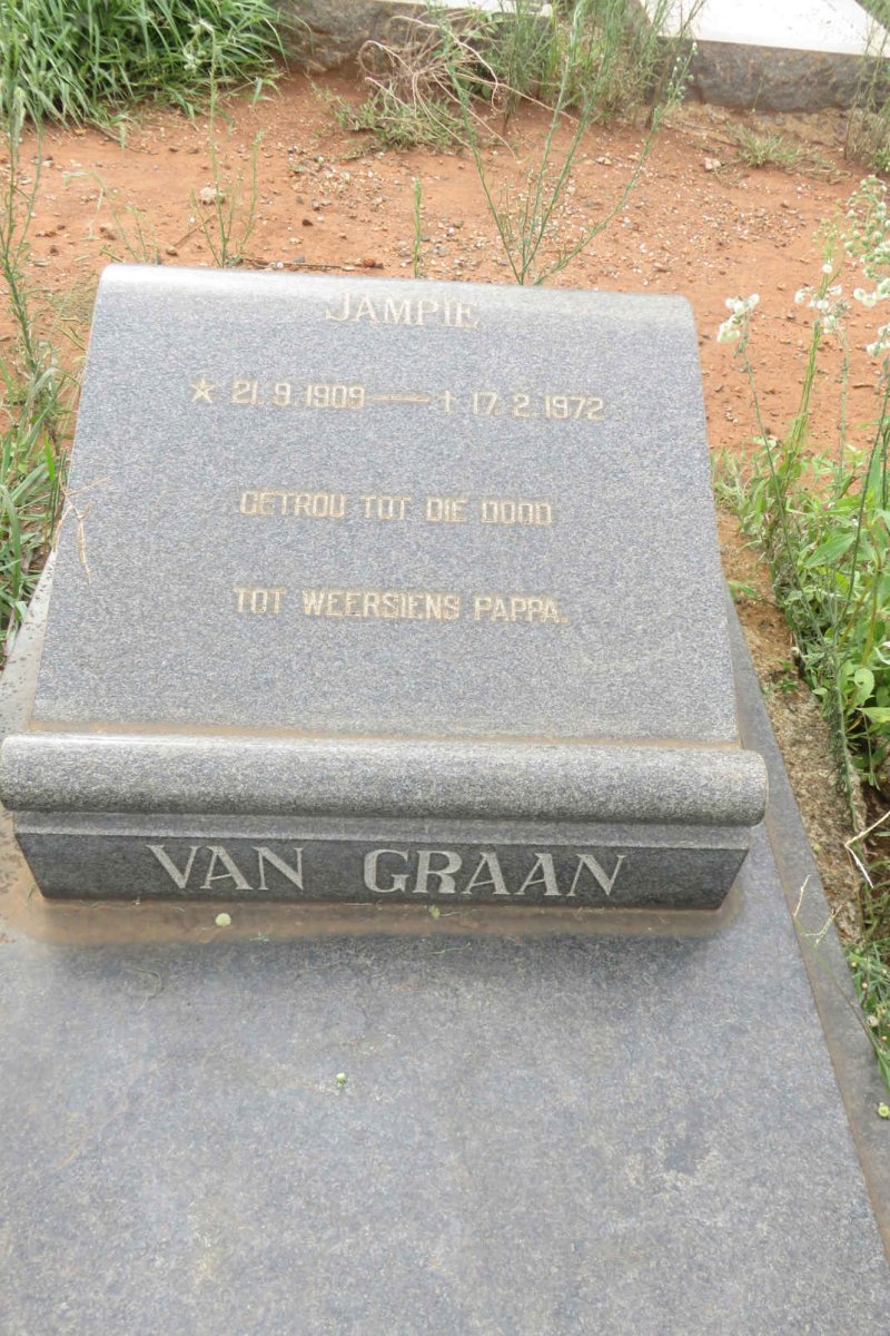 GRAAN Jampie, van 1909-1972
