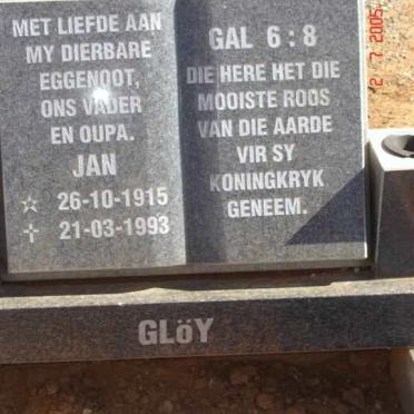 GLÖY Jan 1915-1993