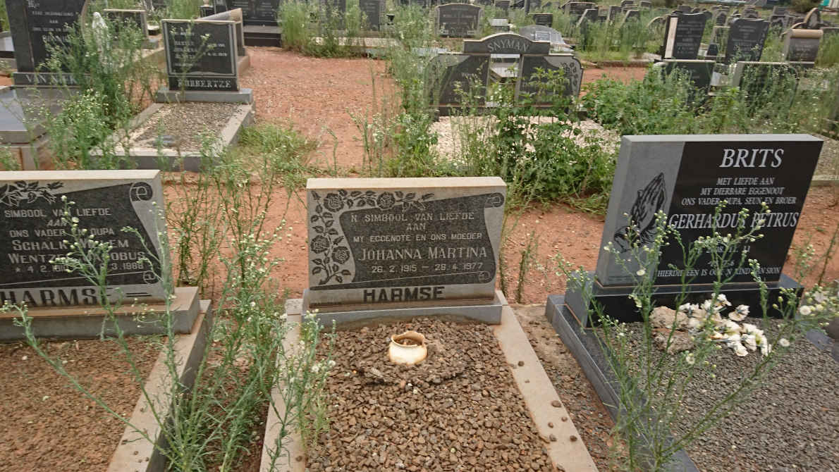 HARMSE Johanna Martina 1915-1977