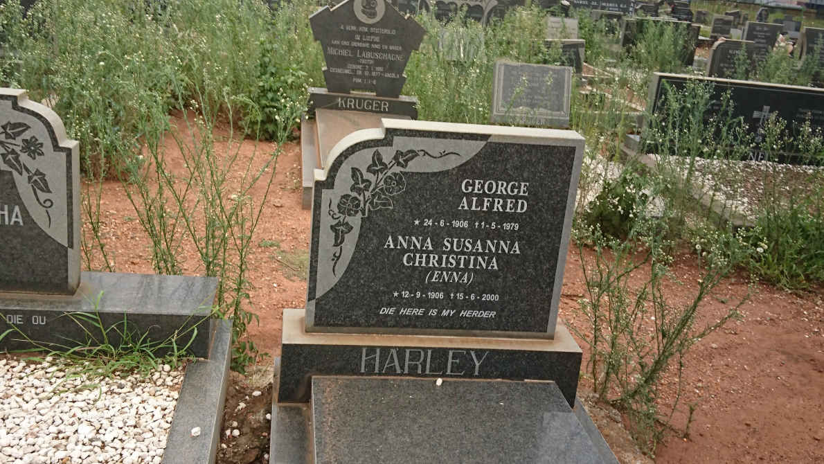 HARLEY Anna Susanna Christina 1906-2000