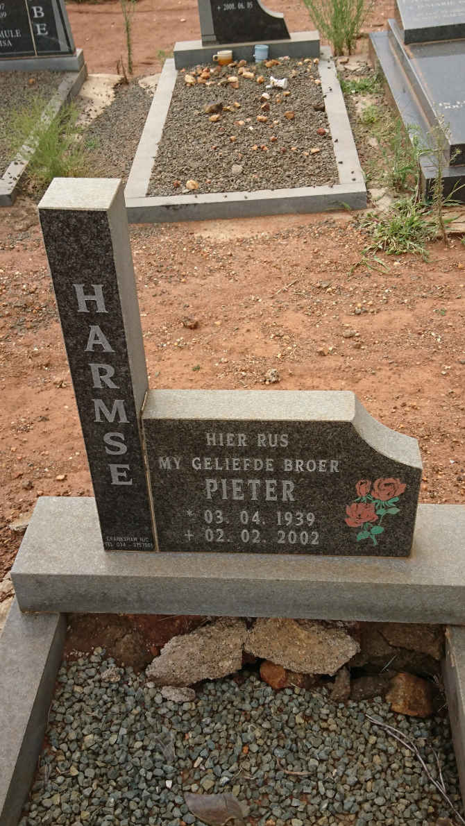 HARMSE Pieter 1939-2002