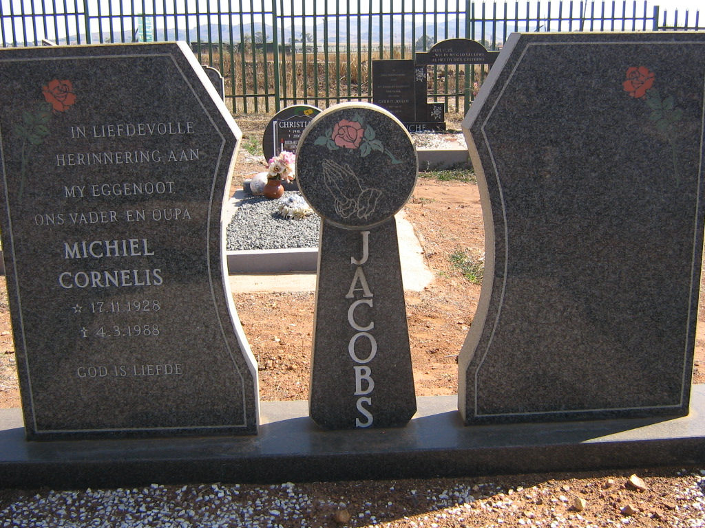 JACOBS Michiel Cornelis 1928-1988