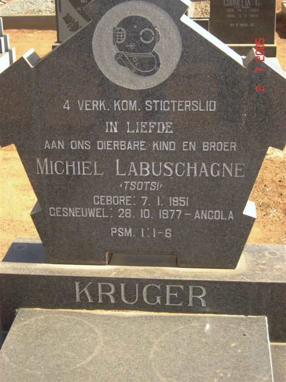 KRUGER Michiel Labuschagne 1951-1977 _2