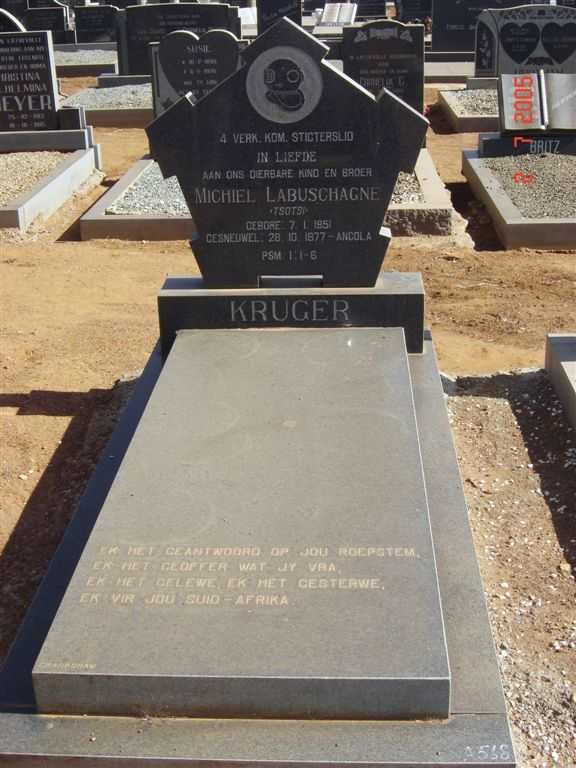 KRUGER Michiel Labuschagne 1951-1977 _1