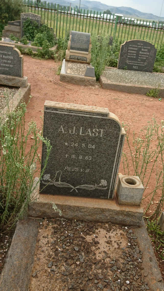 LAST A.J. 1904-1963
