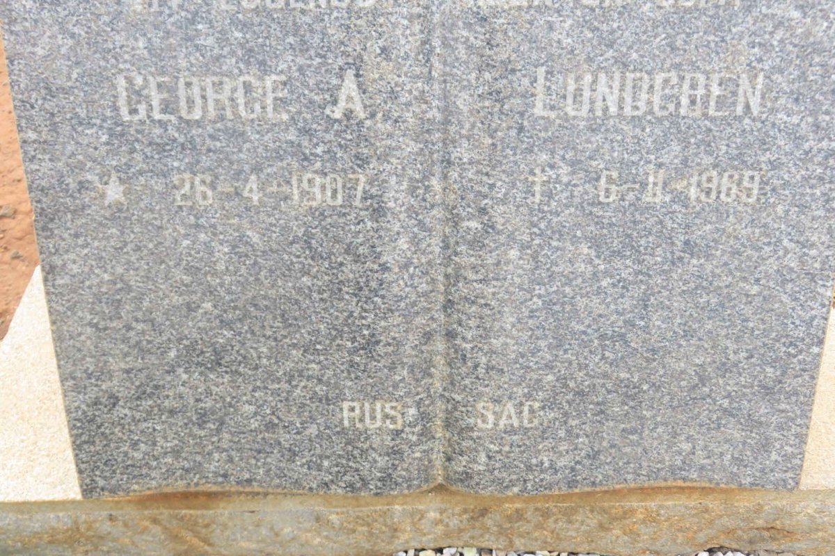 LUNDGREN George A. 1907-1969