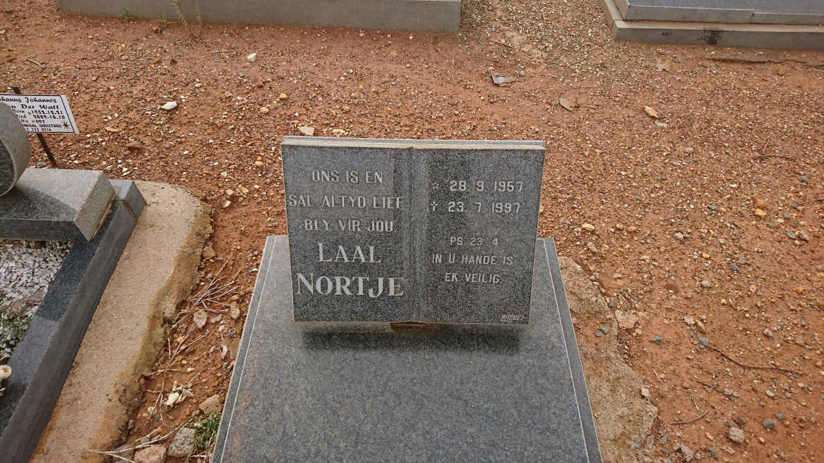 NORTJE Laal 1957-1997