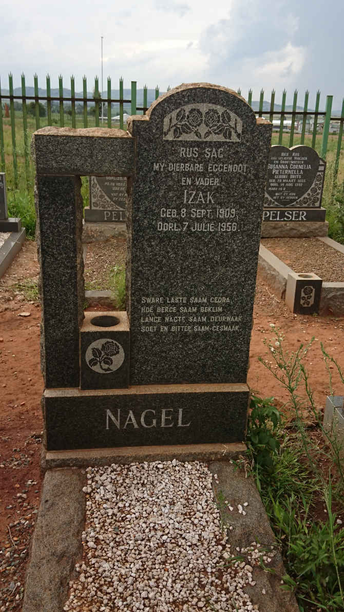 NAGEL Izak 1909-1956
