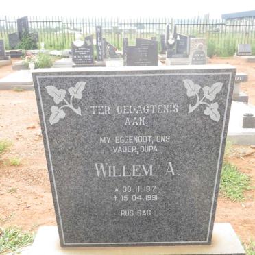 PRINSLOO Willem A. 1917-1991
