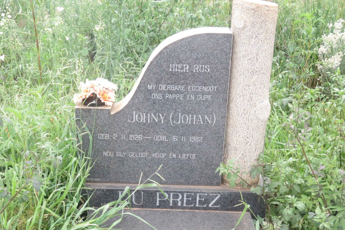 PREEZ Johny, du 1926-1982
