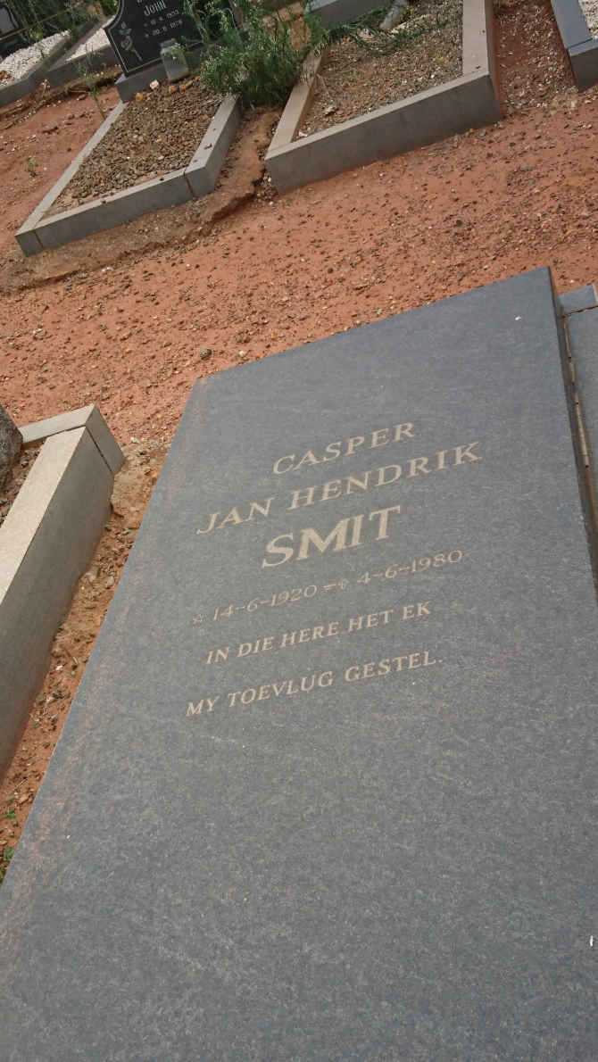 SMIT Casper Jan Hendrik 1920-1980