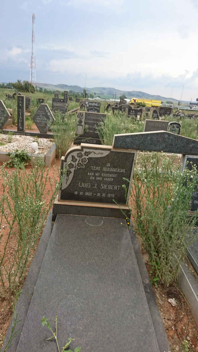 SIEBERT J. 1902-1975 &amp; Mimie 1912-1999