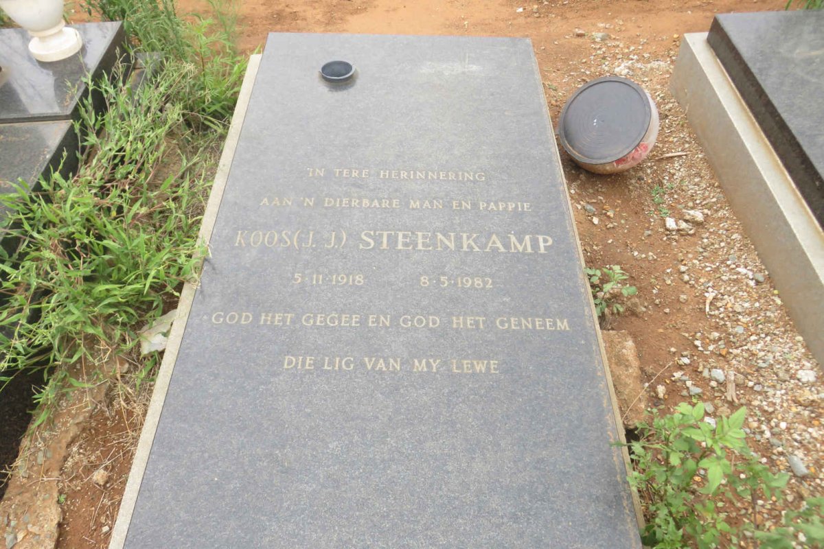 STEENKAMP J.J. 1918-1982