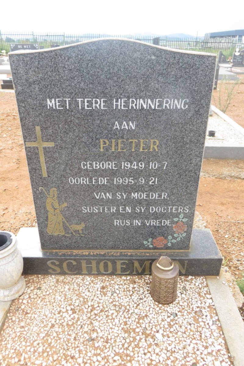SCHOEMAN Pieter 1949-1995