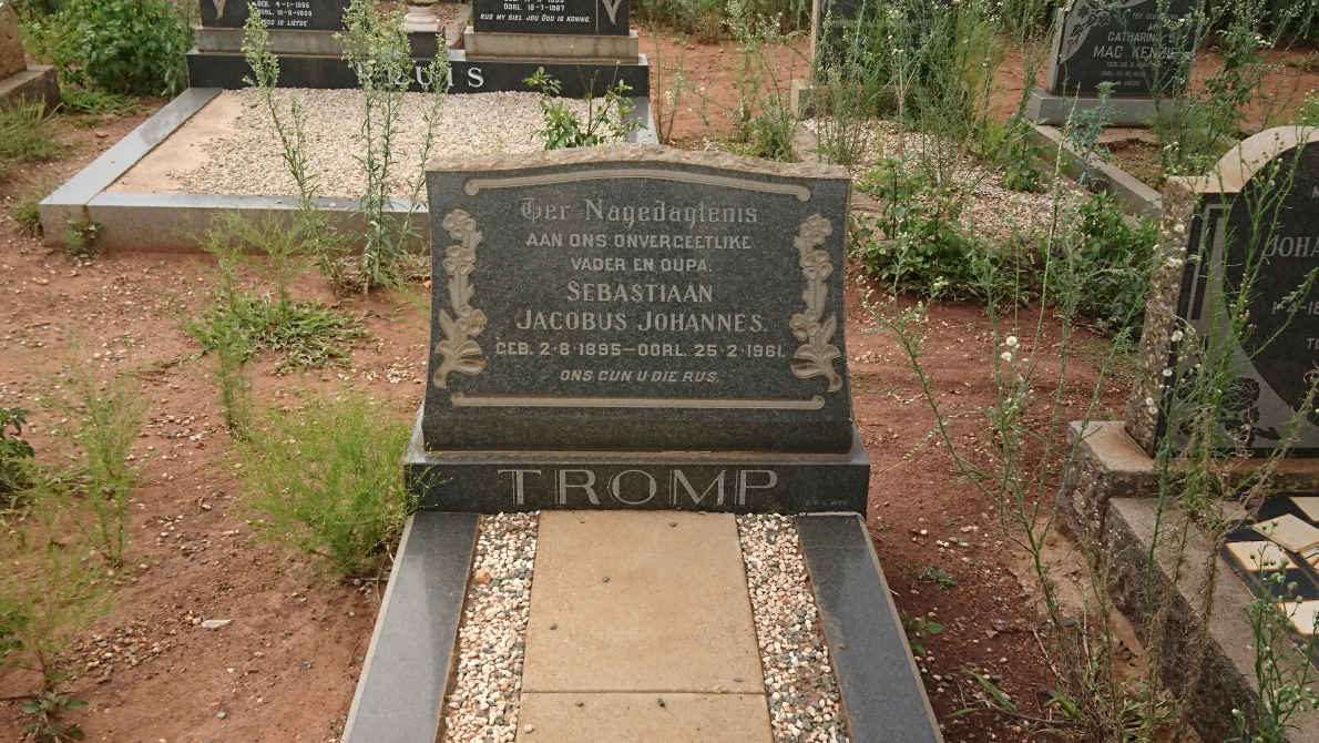 TROMP Sebastiaan Jacobus Johannes 1895-1961