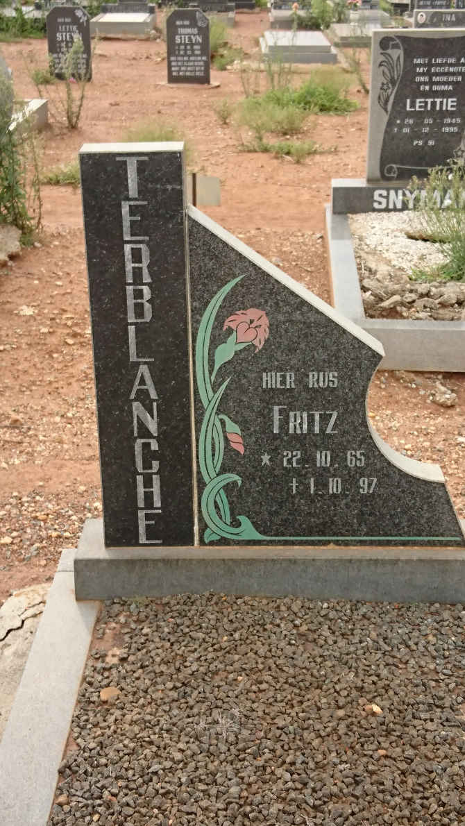 TERBLANCHE Fritz 1965-1997
