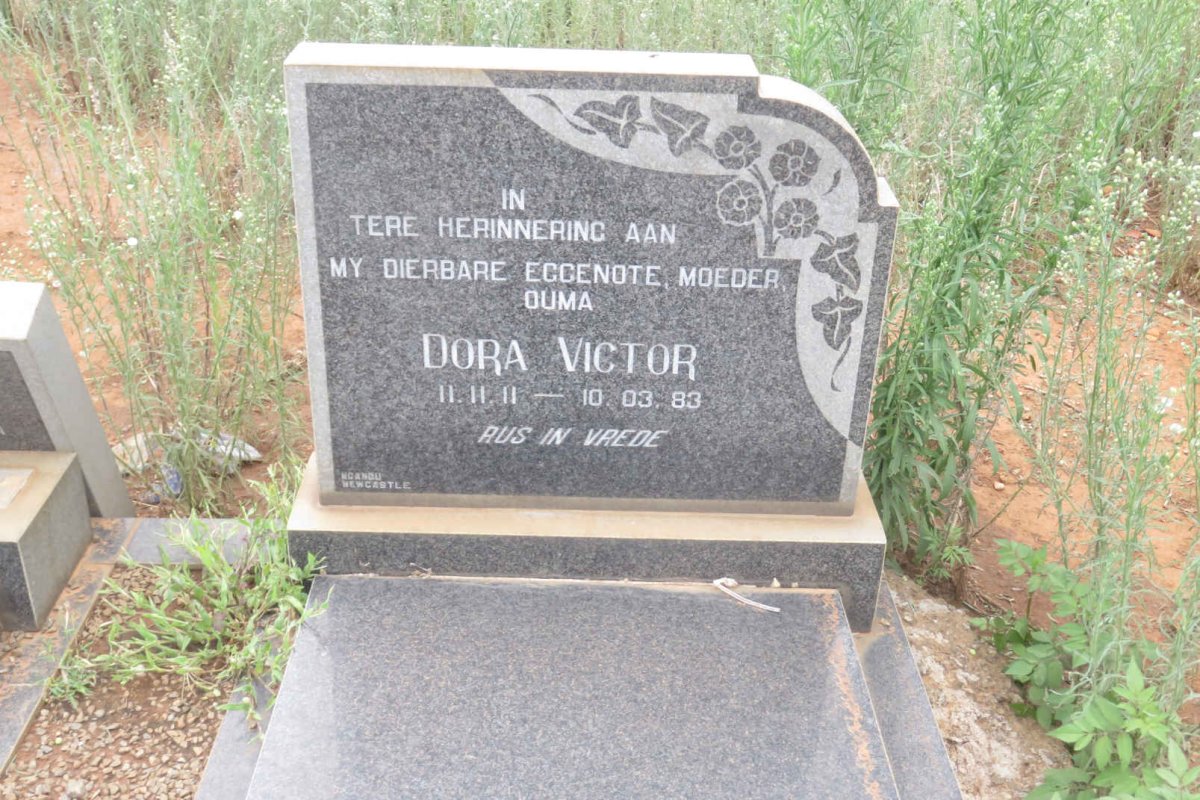 VICTOR Dora 1911-1983