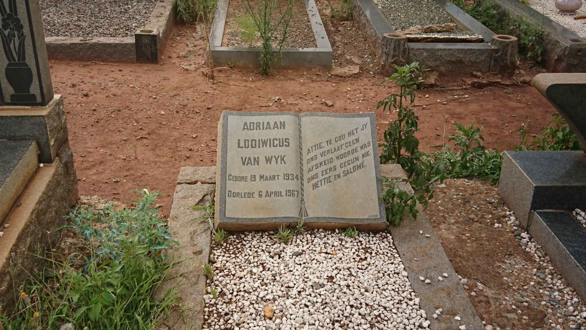 WYK Adriaan Lodiwicus, van 1934-1967