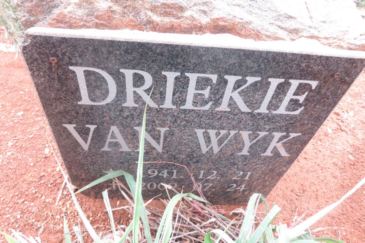 WYK Driekie, van 1941-200?
