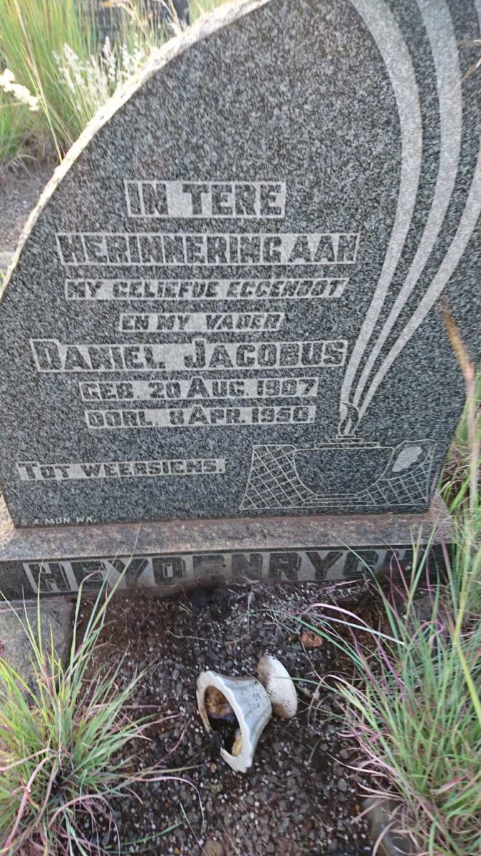 HEYDENRYCH Daniel Jacobus 1907-1950