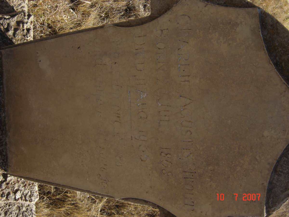 PITOUT Charlie Agustis 1868-19?5