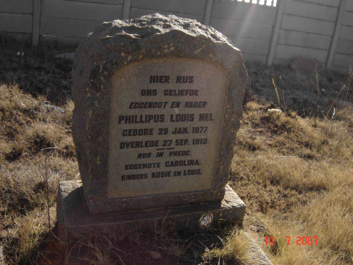 NEL Phillipus Louis 1877-1918