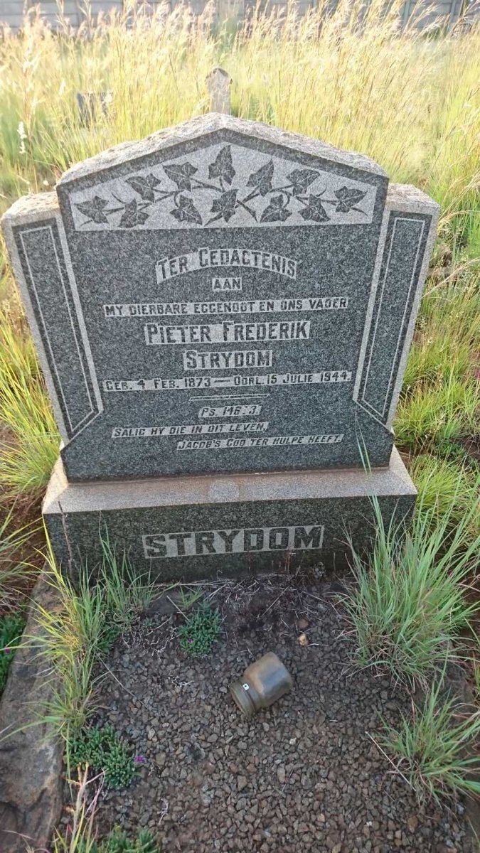 STRYDOM Pieter Frederik 1873-1944